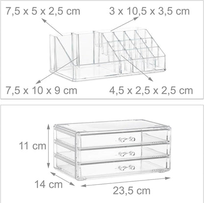 makeup organizer
