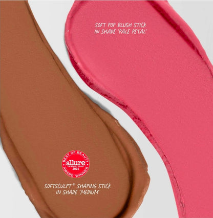 Makeup by Mario Set blush + contour mini  (Medium / Pale Petal)