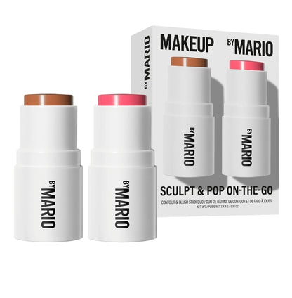 Makeup by Mario Set blush + contour mini  (Medium / Pale Petal)
